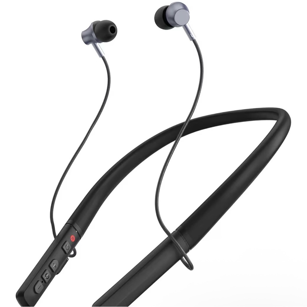 Neckband Hearing Amplifier Rechargable Battery for Seniors Noise Cancelling Sep